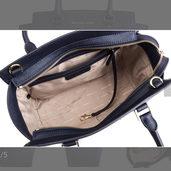 ✨👛MICHEAL KORS SELMA MEDIUM SAFFIANO LEATHER SATCHEL 👛✨ - Picture 3 of 11